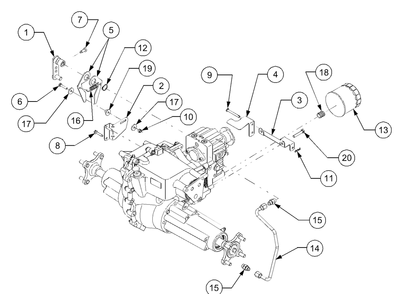 Neutral Linkage, Hydraulic Pickup And Return Tubes Diagram and Parts List for GT2186-44 13A298L710-13A298L712 Cub Cadet Lawn Tractor